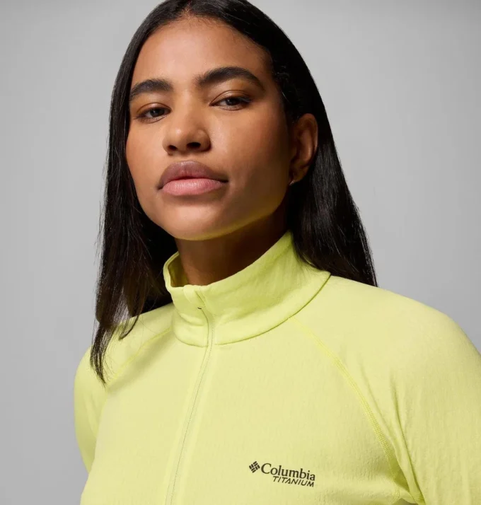 Damen-Shirt DriVenture™ mit halbem Reißverschluss Damen-Shirt DriVenture™ mit halbem Reißverschluss