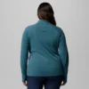 Damen-Shirt DriVenture™ mit halbem Reißverschluss – Übergrößen Damen-Shirt DriVenture™ mit halbem Reißverschluss – Übergrößen