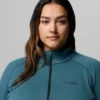 Damen-Shirt DriVenture™ mit halbem Reißverschluss – Übergrößen Damen-Shirt DriVenture™ mit halbem Reißverschluss – Übergrößen