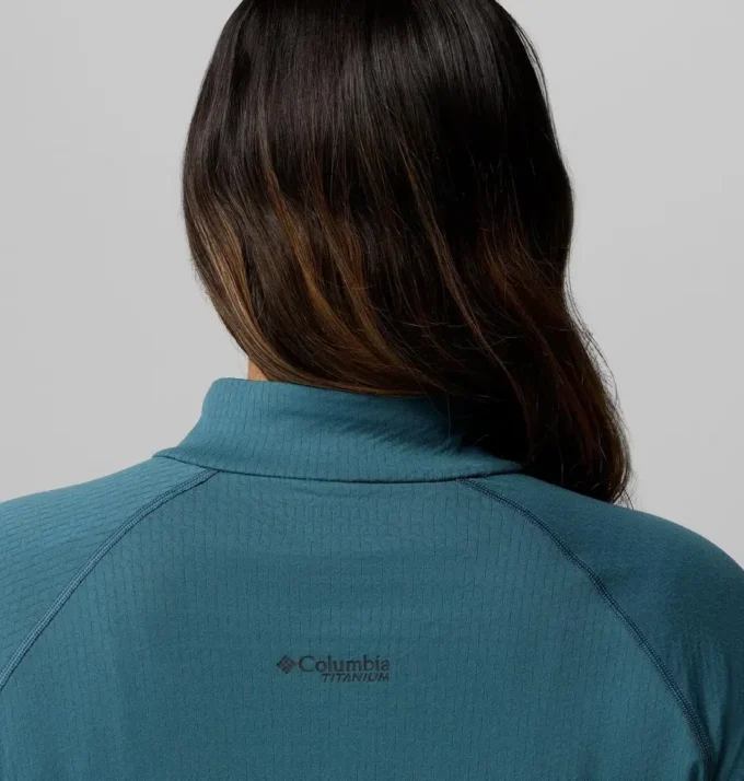 Damen-Shirt DriVenture™ mit halbem Reißverschluss – Übergrößen Damen-Shirt DriVenture™ mit halbem Reißverschluss – Übergrößen