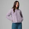 Damen Stellar Path™ Fleece-Bomberjacke mit durchgehendem Reißverschluss