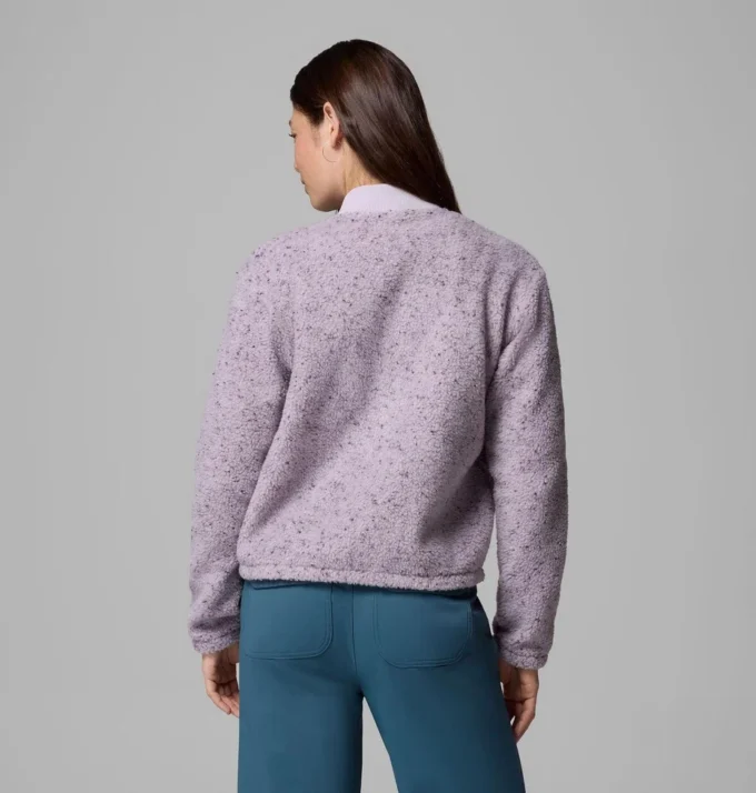 Damen Stellar Path™ Fleece-Bomberjacke mit durchgehendem Reißverschluss