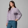 Damen Stellar Path™ Fleece-Bomberjacke mit durchgehendem Reißverschluss