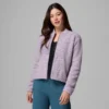 Damen Stellar Path™ Fleece-Bomberjacke mit durchgehendem Reißverschluss