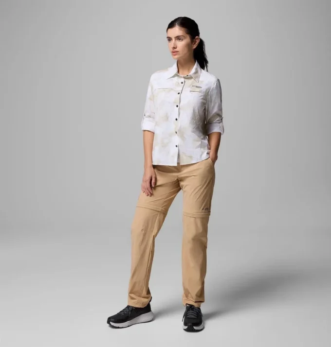 Damen Summit Valley™ Gewebtes Langarmhemd
