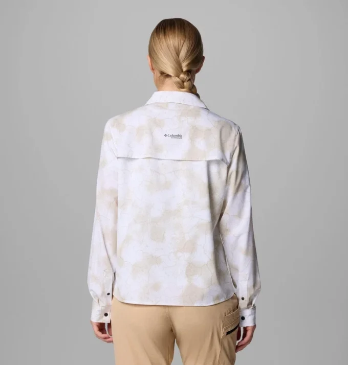 Damen Summit Valley™ Gewebtes Langarmhemd