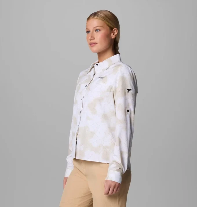 Damen Summit Valley™ Gewebtes Langarmhemd
