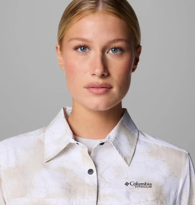 Damen Summit Valley™ Gewebtes Langarmhemd