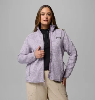 Damen Sweater Weather™ II Jacke mit durchgehendem Reißverschluss – Übergrößen