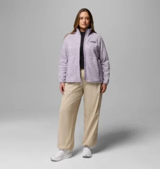 Damen Sweater Weather™ II Jacke mit durchgehendem Reißverschluss – Übergrößen