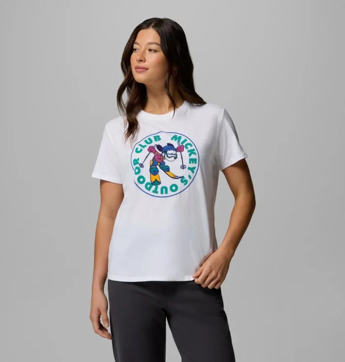 Damen-T-Shirt CSC x Disney mit Grafik