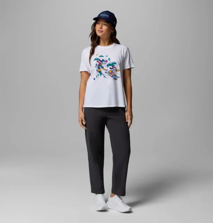 Damen-T-Shirt CSC x Disney mit Grafik