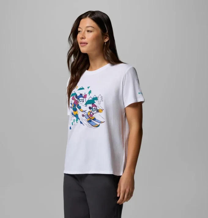 Damen-T-Shirt CSC x Disney mit Grafik