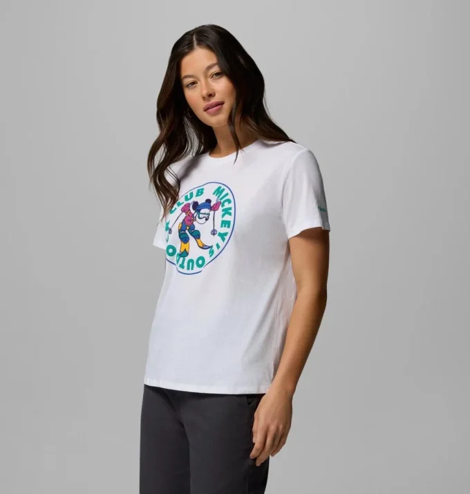 Damen-T-Shirt CSC x Disney mit Grafik