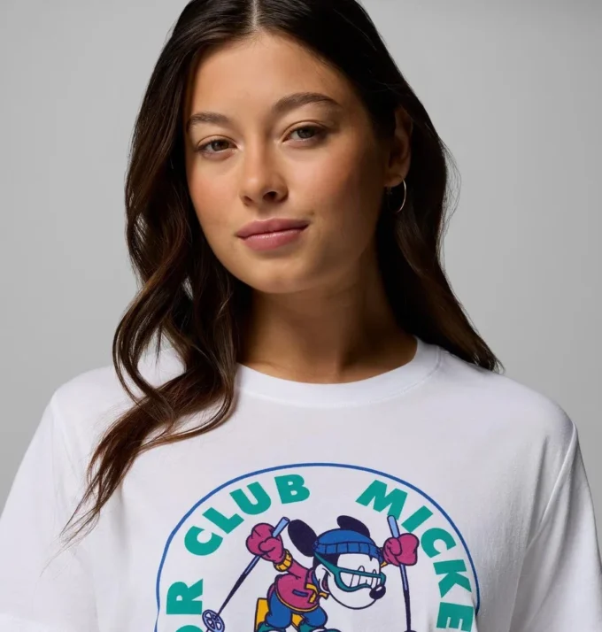 Damen-T-Shirt CSC x Disney mit Grafik