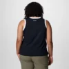 Damen-Tanktop mit Rolling Bend™-Grafik und Ringer-Ausschnitt – Übergröße