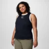 Damen-Tanktop mit Rolling Bend™-Grafik und Ringer-Ausschnitt – Übergröße