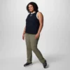 Damen-Tanktop mit Rolling Bend™-Grafik und Ringer-Ausschnitt – Übergröße