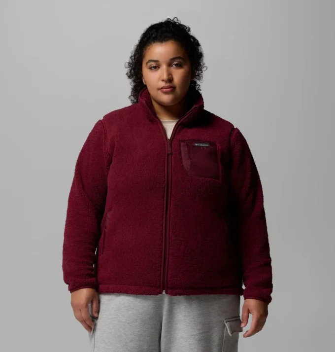 Damen West Bend™ Fleecejacke mit durchgehendem Reißverschluss II – Übergrößen Damen West Bend™ Fleecejacke mit durchgehendem Reißverschluss II – Übergrößen