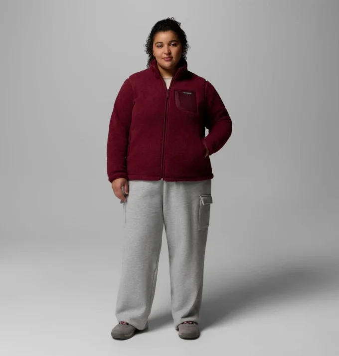 Damen West Bend™ Fleecejacke mit durchgehendem Reißverschluss II – Übergrößen Damen West Bend™ Fleecejacke mit durchgehendem Reißverschluss II – Übergrößen