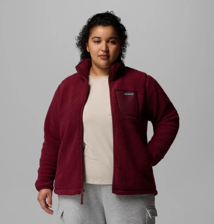 Damen West Bend™ Fleecejacke mit durchgehendem Reißverschluss II – Übergrößen Damen West Bend™ Fleecejacke mit durchgehendem Reißverschluss II – Übergrößen
