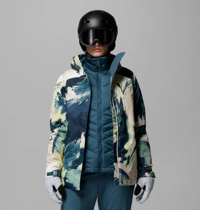 Damen Whirlibird™ V Printed Interchange Jacke