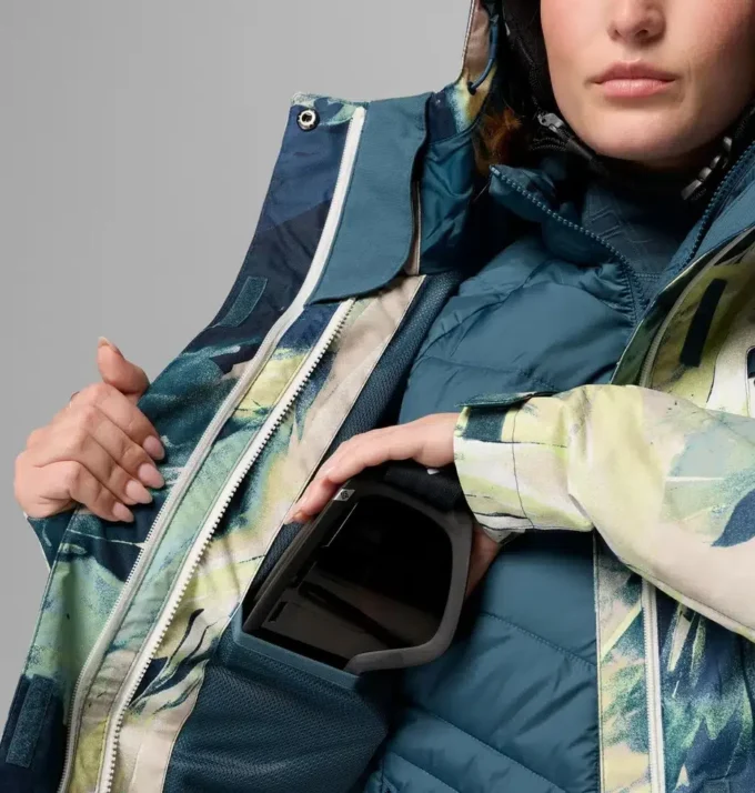 Damen Whirlibird™ V Printed Interchange Jacke