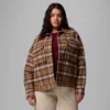 Damen Wildest Venture™ Hemdjacke – Übergröße
