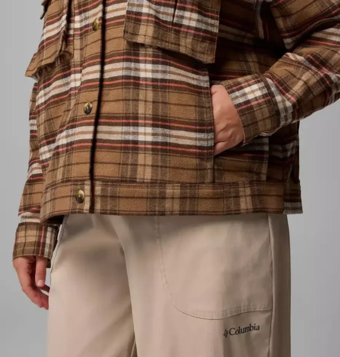 Damen Wildest Venture™ Hemdjacke – Übergröße