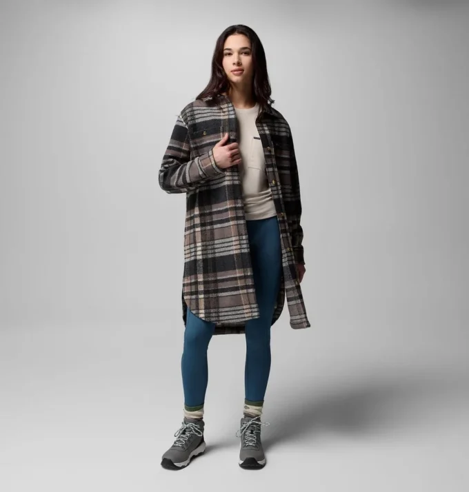 Damen Wildest Venture™ Langer Fleece-Mantel Damen Wildest Venture™ Langer Fleece-Mantel
