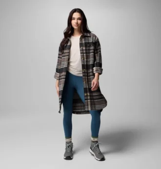 Damen Wildest Venture™ Langer Fleece-Mantel