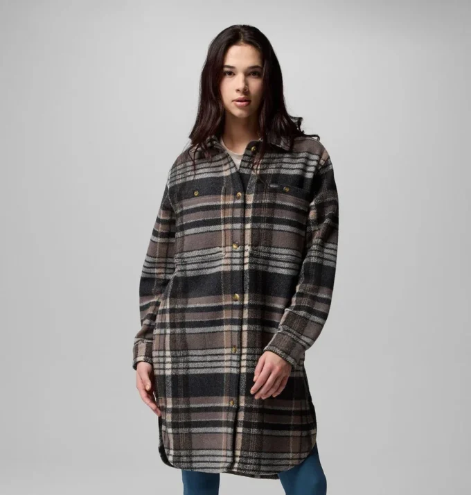 Damen Wildest Venture™ Langer Fleece-Mantel Damen Wildest Venture™ Langer Fleece-Mantel