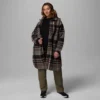 Damen Wildest Venture™ langer Fleece-Mantel – Übergröße
