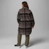 Damen Wildest Venture™ langer Fleece-Mantel – Übergröße
