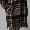Damen Wildest Venture™ langer Fleece-Mantel – Übergröße