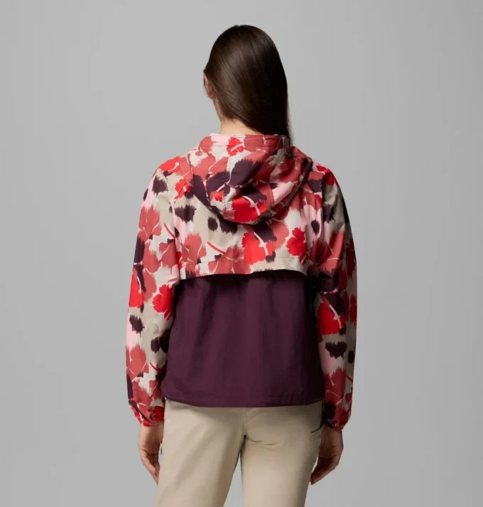 Damen-Windjacke Spire Valley™ mit Print