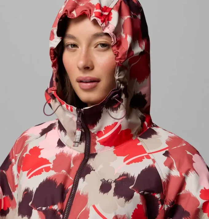 Damen-Windjacke Spire Valley™ mit Print