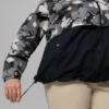 Damen-Windjacke Spire Valley™ mit Print – Übergrößen Damen-Windjacke Spire Valley™ mit Print – Übergrößen