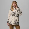 Damen Winter Warmth™ Hoodie mit durchgehendem Reißverschluss und Print