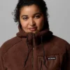 Damen Winter Warmth™ Kapuzenjacke mit durchgehendem Reißverschluss – Übergrößen