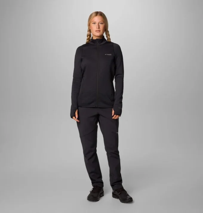 Damenjacke Crystal Leaf™ Omni-Heat™ Helix mit durchgehendem Reißverschluss Damenjacke Crystal Leaf™ Omni-Heat™ Helix mit durchgehendem Reißverschluss