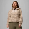 Damenjacke Sequoia Grove™ mit Print und halbem Reißverschluss – Übergrößen
