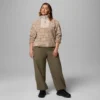 Damenjacke Sequoia Grove™ mit Print und halbem Reißverschluss – Übergrößen