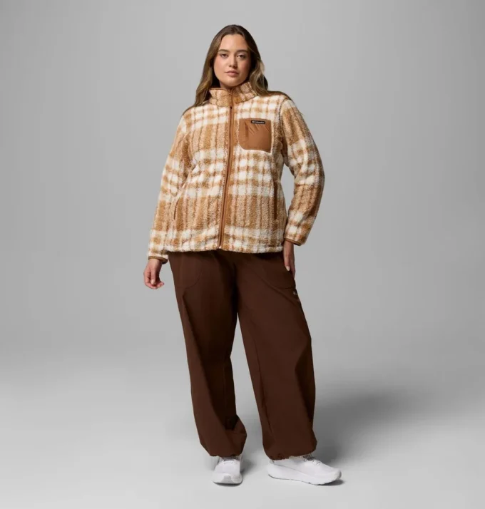 Damenjacke West Bend™ Print Full Zip II – Übergrößen Damenjacke West Bend™ Print Full Zip II – Übergrößen