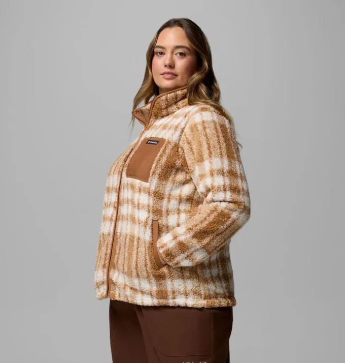 Damenjacke West Bend™ Print Full Zip II – Übergrößen Damenjacke West Bend™ Print Full Zip II – Übergrößen