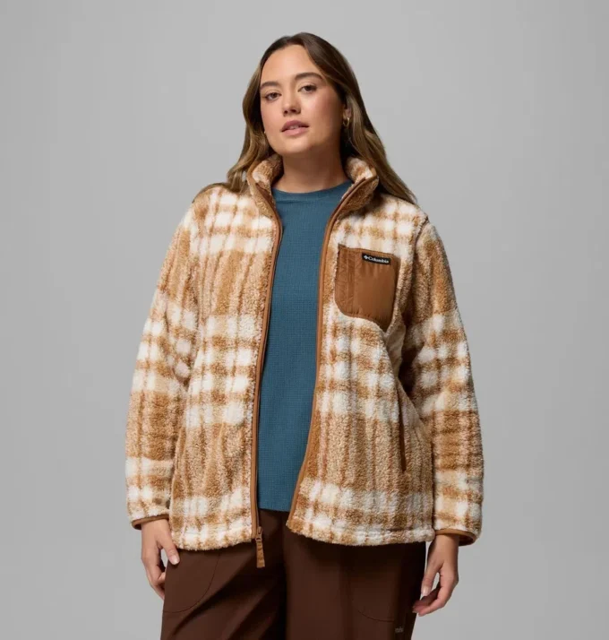 Damenjacke West Bend™ Print Full Zip II – Übergrößen Damenjacke West Bend™ Print Full Zip II – Übergrößen