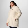 Fire Side™ Lange Fleecejacke mit durchgehendem Reißverschluss für Damen – Übergrößen