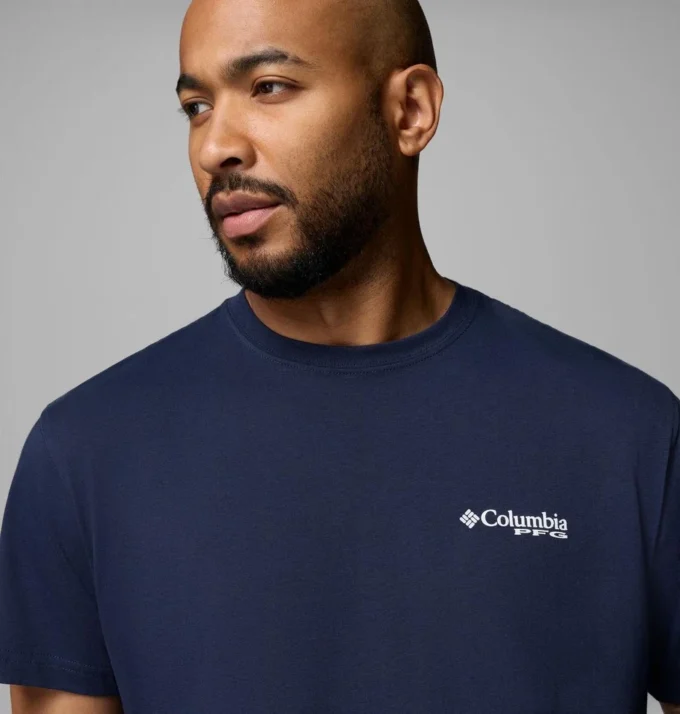 Herren Aprub Flag PFG Kurzarm-T-Shirt