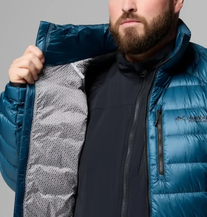 Herren Arctic Crest™ Daunenjacke – groß