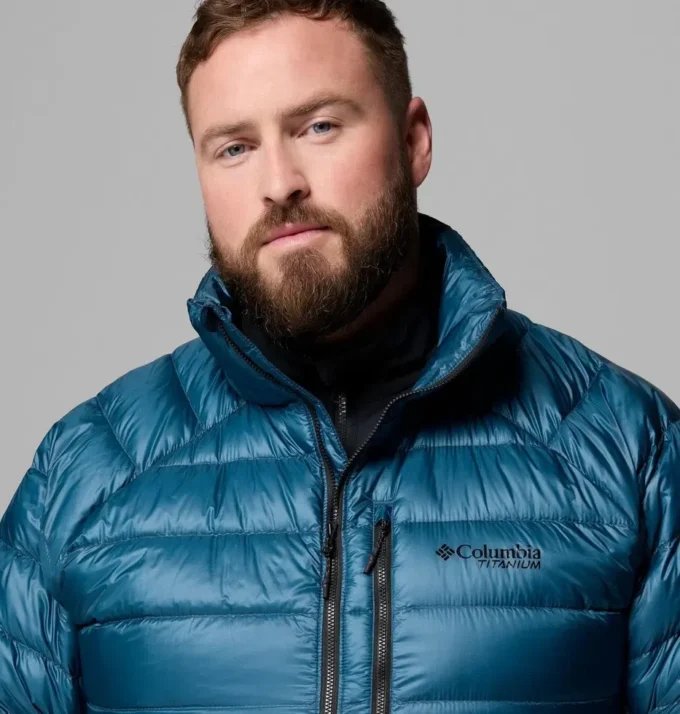 Herren Arctic Crest™ Daunenjacke – groß